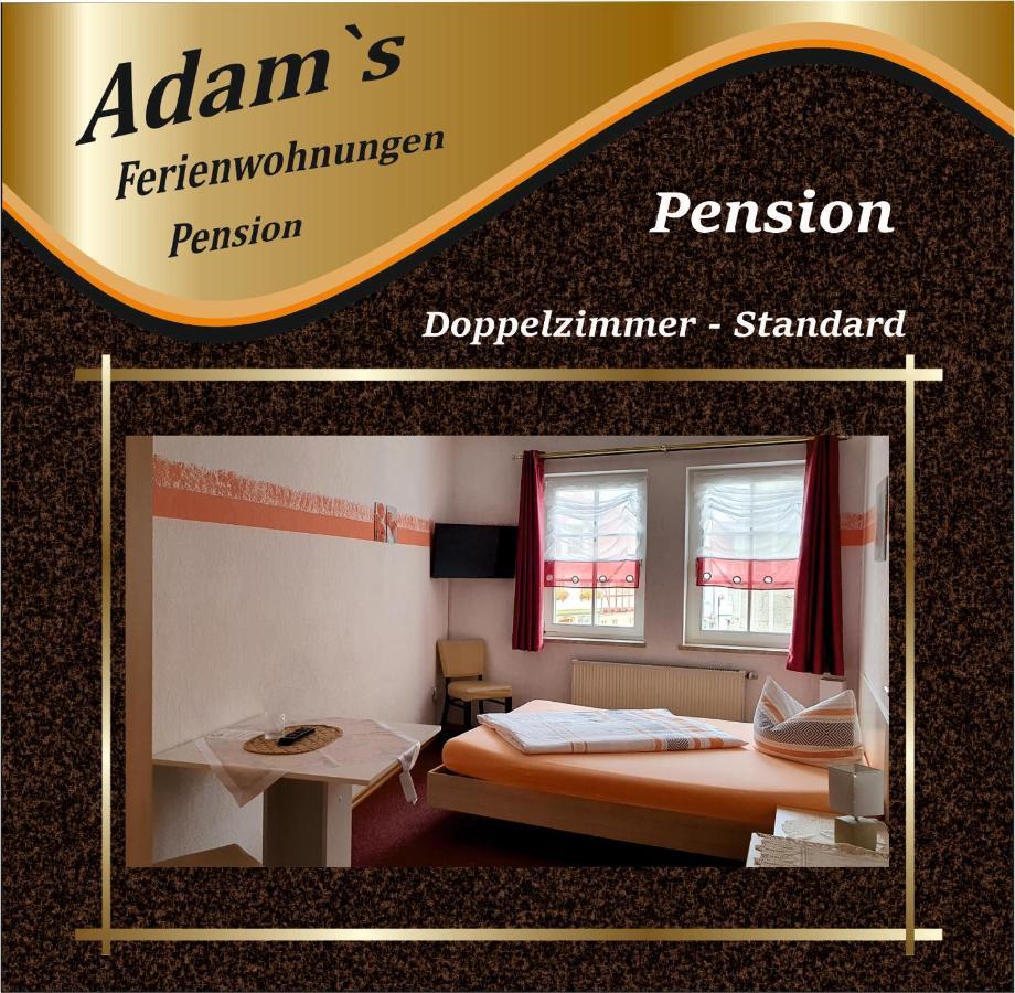 Adams Pension Und Ferienwohnungen Muehlhausen  Exterior photo