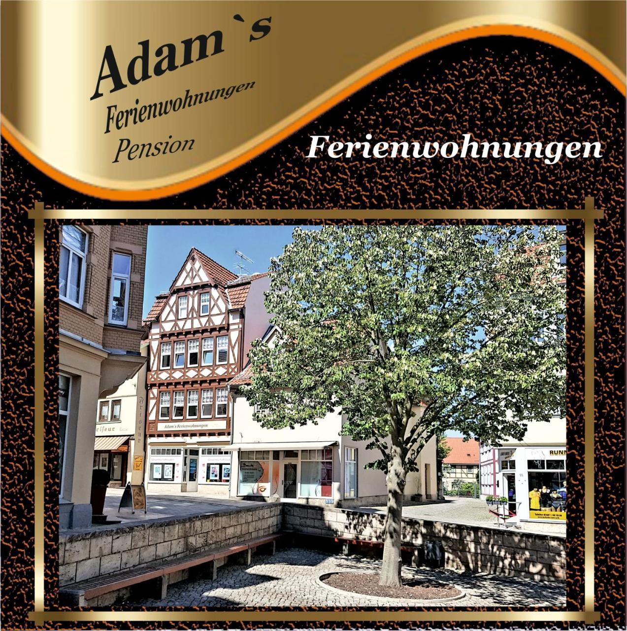 Adams Pension Und Ferienwohnungen Muehlhausen  Exterior photo