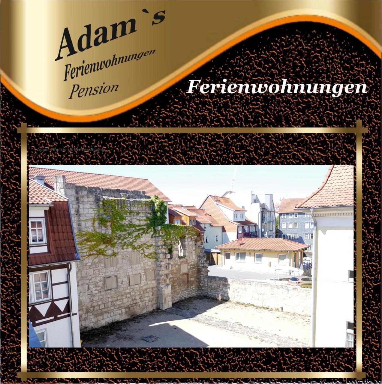 Adams Pension Und Ferienwohnungen Muehlhausen  Exterior photo