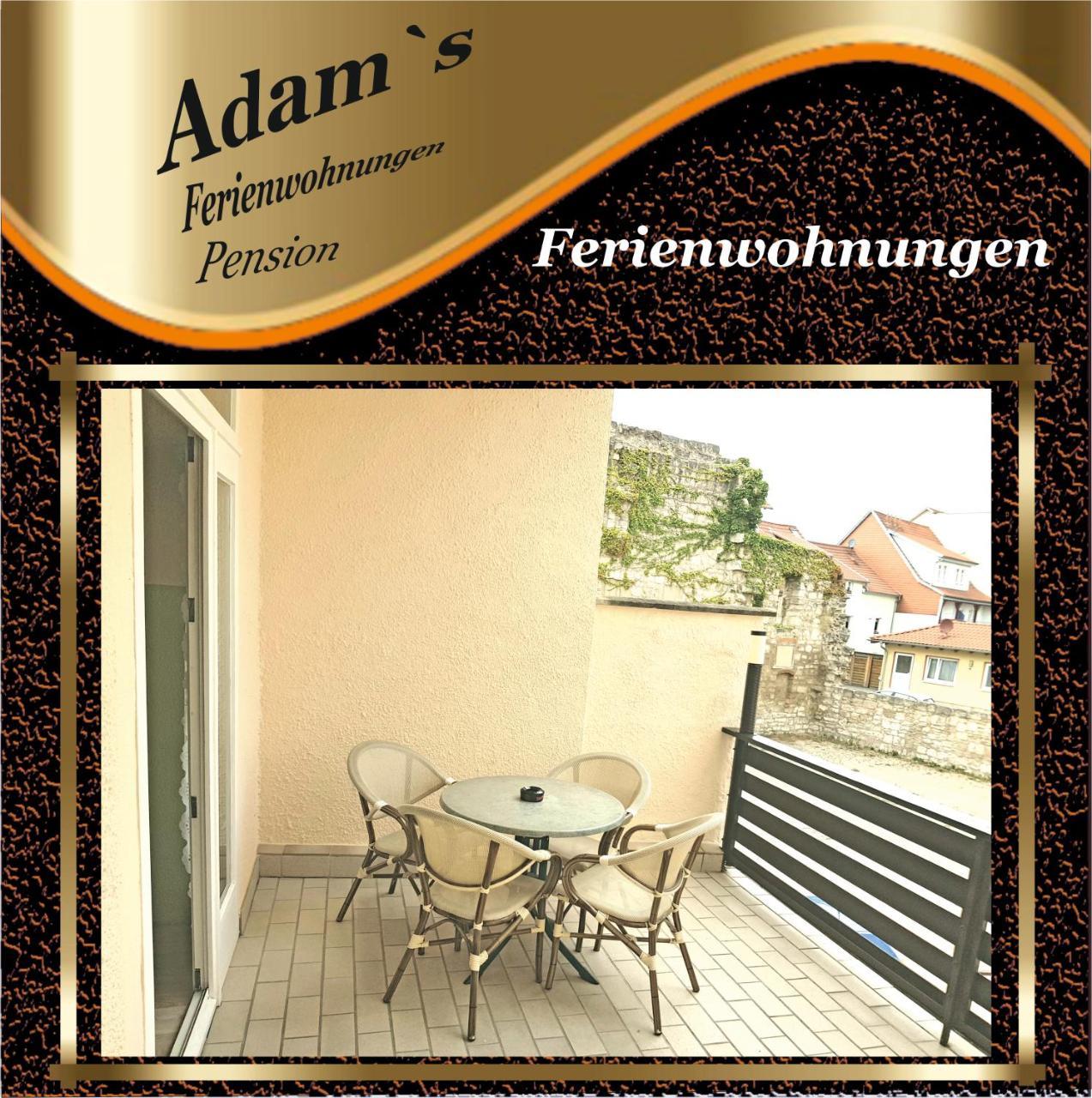 Adams Pension Und Ferienwohnungen Muehlhausen  Exterior photo