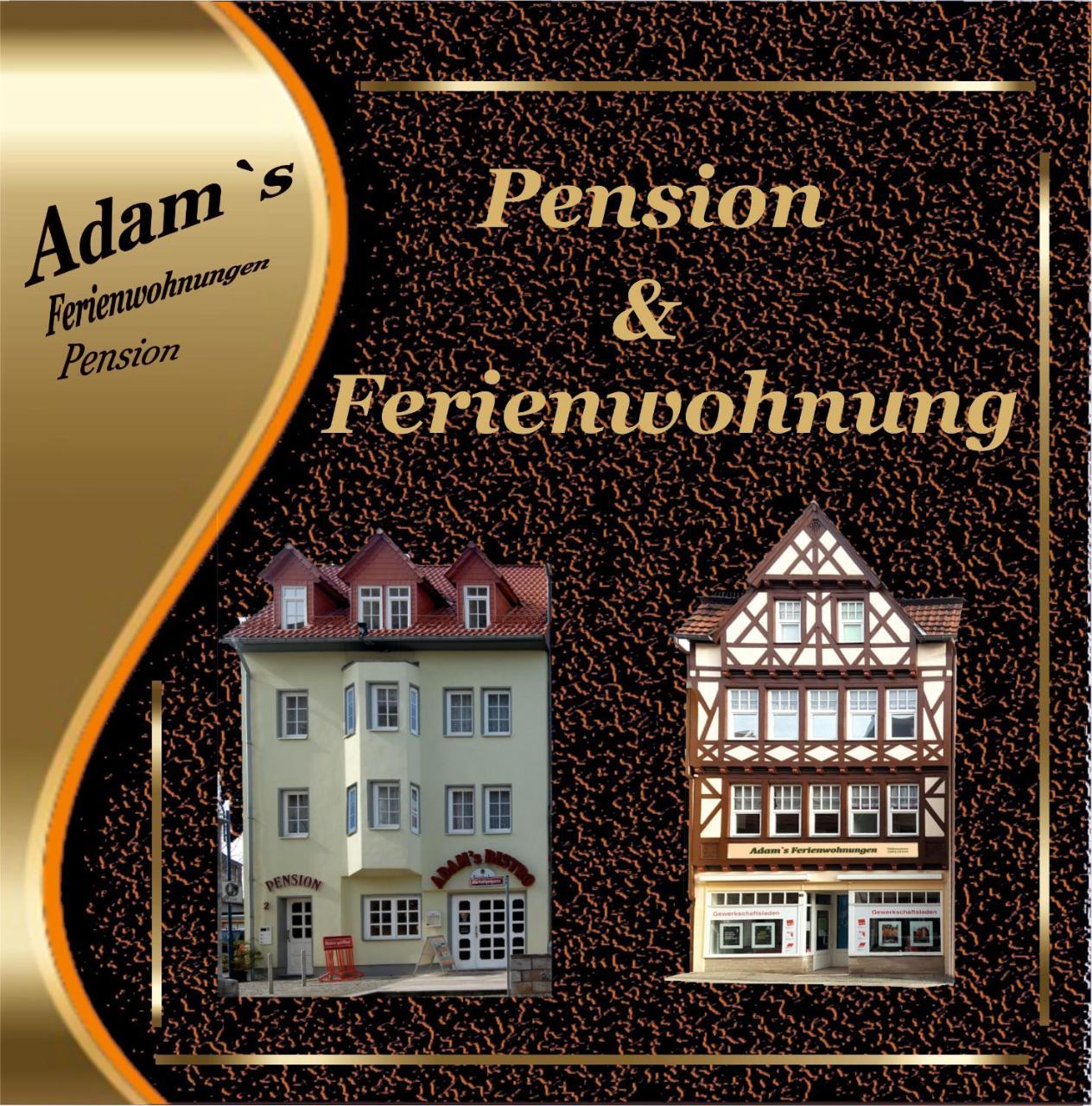 Adams Pension Und Ferienwohnungen Muehlhausen  Exterior photo